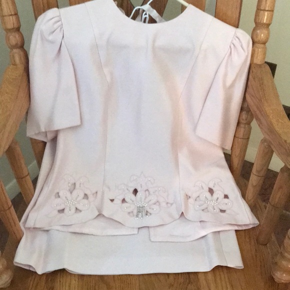 Dressy skirt set. Worn by mother of the groom. - Picture 1 of 3